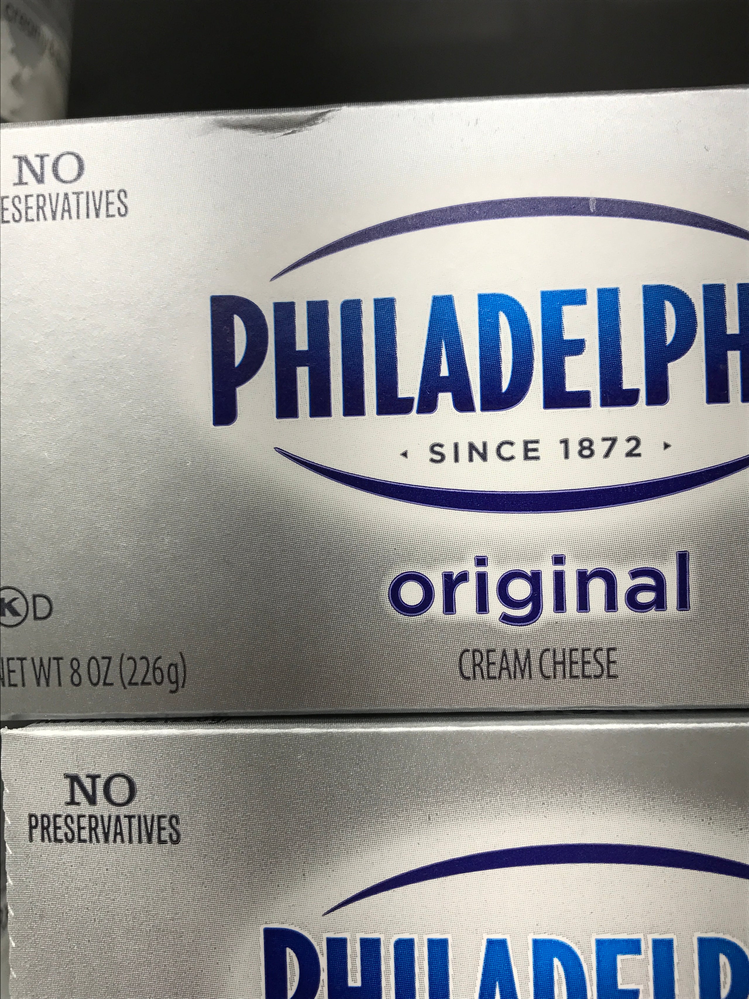 PHILA ORIGINAL BLOCK CREAM CHEESE 8 OZ | Original Colonial Market