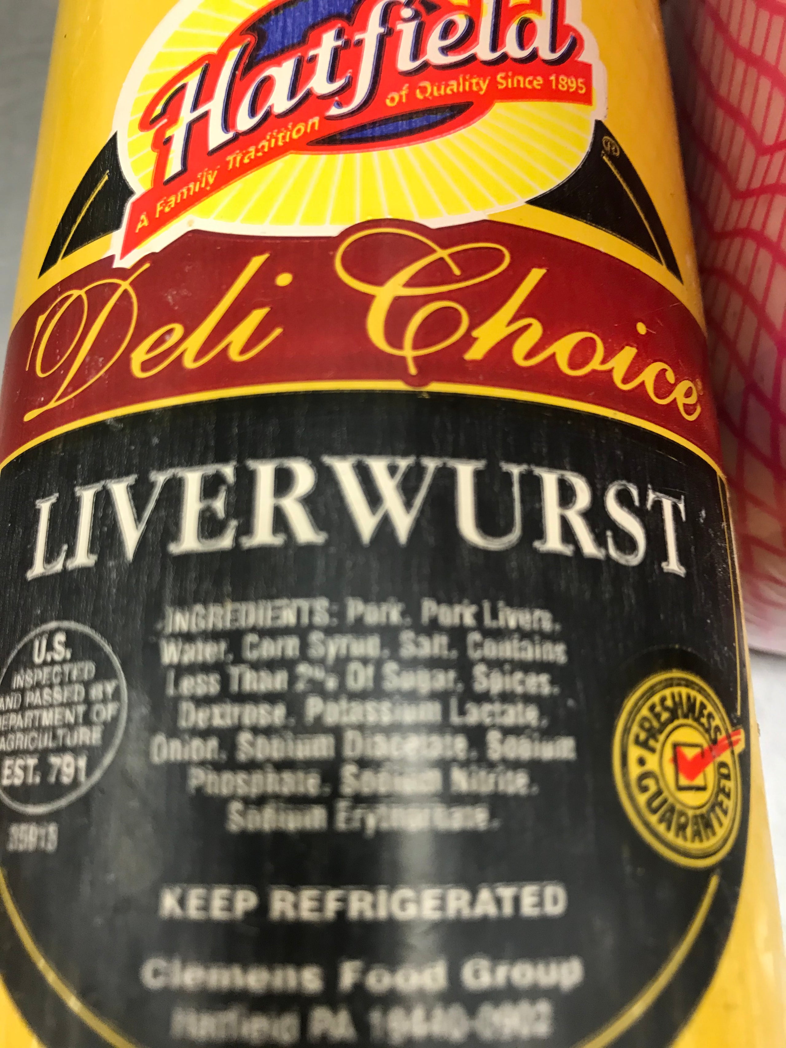 HATFIELD CLASSIC LIVERWURST Original Colonial Market